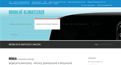 Desktop Screenshot of klimatizacemobilni.cz